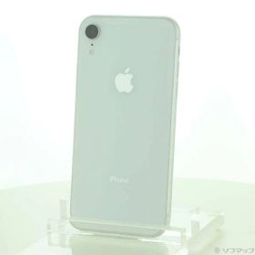 〔中古品〕 iPhoneXR 256GB ホワイト MT0W2J／A SIMフリー【262】
