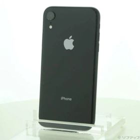 〔中古品〕 iPhoneXR 256GB ブラック MT0V2J／A SIMフリー【258】