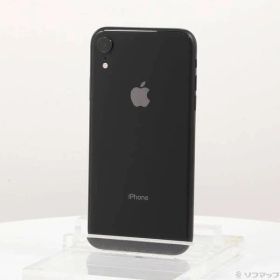 〔中古品〕 iPhoneXR 256GB ブラック MT0V2J／A SIMフリー【368】