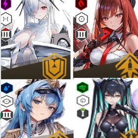 進行垢 +画像のキャラ4体 +ジュエル58000+個（集募券合計700+枚）+S | 勝利の女神NIKKE(メガニケ)のアカウントデータ、RMTの販売・買取一覧