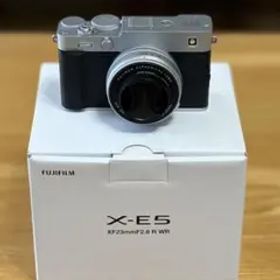 X-E5 XF23mm F2.8 R WRレンズキット シルバー