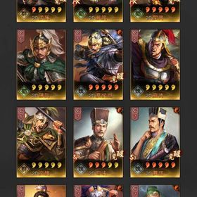 総課金額150万以上/完凸・アニメーション武将多数 | 三國志 真戦のアカウントデータ、RMTの販売・買取一覧