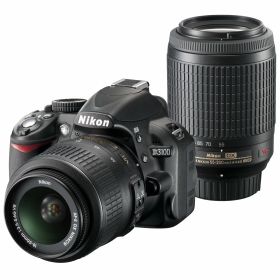 【中古】【非常に良い】Nikon デジタル一眼レフカメラ D3100 200mmダブルズームキットD3100WZ200