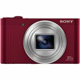 【中古】［非常に良い］ソニー(SONY) コンパクトデジタルカメラ Cyber-shot DSC-WX500 レッド 光学ズーム30倍(24-720mm) 180度可動式液晶モニター DSC-WX500 RC