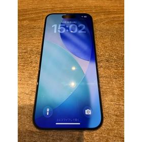 【中古美品】iPhone15Pro 128GB ホワイトチタニウム SIMフリー MTU83J/A A223