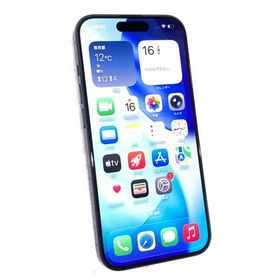 中古 Apple iPhone15 Pro 256GB ブルーチタニウム MTUG3J／A SIMフリー ネットワーク利用制限▲判定