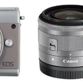 【中古】Canon ミラーレス一眼カメラ EOS M100 ダブルレンズキット (グレー) EOSM100GY-WLK