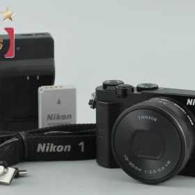 Nikon ニコン 【中古】Nikon ニコン 1 J5 ブラック 標準パワーズームキット ミラーレスカメラ