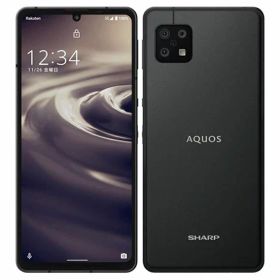 【中古】【安心保証】 AQUOS sense6s SH-RM19s[64GB] 楽天モバイル ブラック