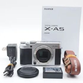 FUJIFILM 富士フイルム X-A5 ボディ シルバー ミラーレス 極上品 #2916