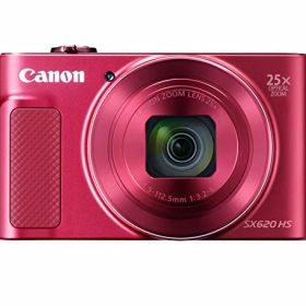 【中古】【非常に良い】Canon コンパクトデジタルカメラ PowerShot SX620 HS レッド 光学25倍ズーム/Wi-Fi対応 PSSX620HSRE