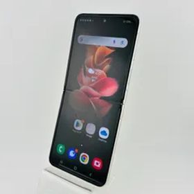 バッテリー良好 Galaxy Z Flip3 128GB クリーム SIMフリー(simロック解除済) 白ロム 中古 本体 動作確認済 【最短送料無料】G3-002