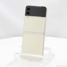 〔中古品〕 Galaxy Z Flip3 5G 128GB クリーム SC-54B docomo SIMフリー【258】