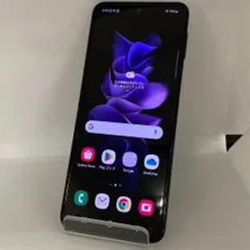 ★【中古Dランク】docomo Galaxy Z Flip3 5G SC-54B SIMロック解除済 ファントムブラック【７日間保証】