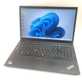 15.6型 Lenovo ThinkPad E15 Gen2 Ryzen5Pro4650U★6コア Core i7相当 8GB/SSD256GB カメラ ノートパソコン Windows11