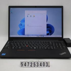 Lenovo ThinkPad E15 Gen2 Core i5 1135G7 2.4GHz/8GB/256GB(SSD)/15.6W/FHD(1920x1080)/Win11 【547253403】