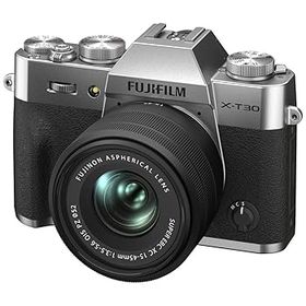 【中古】［非常に良い］富士フイルム(FUJIFILM) ミラーレス一眼 X-T30II XCレンズキット シルバー F X-T30 II LK-1545-S JP 日英二言語モデル