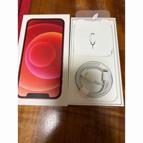 アップル(Apple)のSALE✨アップル iPhone12 本体 64GB レッド美品 箱あり(スマートフォン本体)