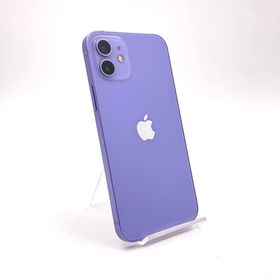 アップル(Apple)の【最速発送】Apple iPhone iPhone 12 128GB パープル SIMフリー【難有】(スマートフォン本体)