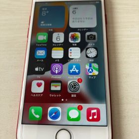 iPhone7 256GB プロダクトレッド SIMロック解除済 BT100 %