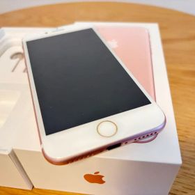 iPhone 7 (128GB/ローズゴールド/箱付)