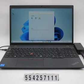 Lenovo ThinkPad L15 Gen3 Core i5 1235U 1.3GHz/8GB/256GB(SSD)/15.6W/FHD(1920x1080)/Win11 【554257111】