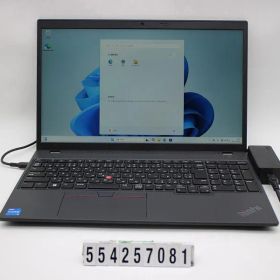 Lenovo ThinkPad L15 Gen3 Core i5 1235U 1.3GHz/8GB/256GB(SSD)/15.6W/FHD(1920x1080)/Win11 【554257081】