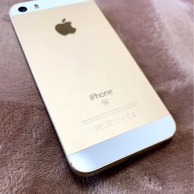 ◆【美品】iPhoneSE 第一世代64GB ゴールドAppleスマートフォン④
