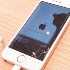 【破損】iPhone SE 第1世代 16GB ローズゴールド【ジャンク】