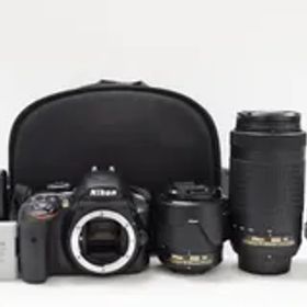 C251422)Nikon Ｄ3400 デジタル一眼レフ ダブルレンズキット ３５㎜ 1.8 単焦点レンズ