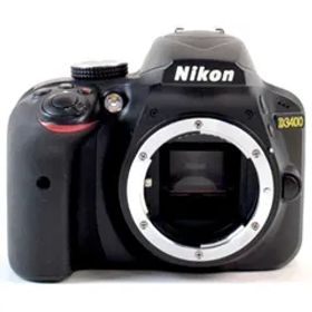 ニコン Nikon D3400 ボディ ブラック デジタル 一眼レフカメラ 【中古】