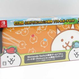 【中古】【超激レア】ふたりで！にゃんこ大戦争「ソフト＆ポーチセット」