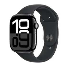 Apple Watch SERIES 10 GPSモデル 46mm ジェットブラックアルミニウムケース M/L MWWQ3J/A スマートウォッチ
