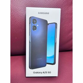 サムスン(SAMSUNG)の【新品未開封】SAMSUNG Galaxy A25 5G SCG33 ブラック(スマートフォン本体)