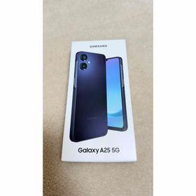 サムスン(SAMSUNG)のSAMSUNG Galaxy A25 5G Black(スマートフォン本体)