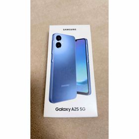 サムスン(SAMSUNG)のSAMSUNG Galaxy A25 5G ブルー 未開封(スマートフォン本体)