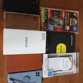 【美品】AQUOS sense4（SH-M15）、多数おまけ付き