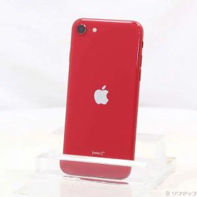 【中古】Apple(アップル) iPhone SE 第2世代 64GB プロダクトレッド MX9U2J／A SoftBank 【344-ud】