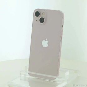 【中古】Apple(アップル) iPhone13 128GB ピンク MLNE3J／A SIMフリー 【258-ud】