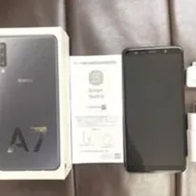 美品 GalaxyA7 ブラック64G ギャラクシー