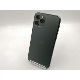 【中古】Apple docomo 【SIMロック解除済み】 iPhone 11 Pro 256GB ミッドナイトグリーン MWCC2J/A【大須2】保証期間1ヶ月【ランクC】