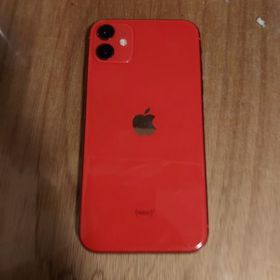 アイフォーン(iPhone)のアップル iPhone11 128GB レッド SIMフリー(スマートフォン本体)