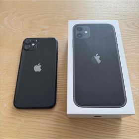 アイフォーン(iPhone)のアップル iPhone11 128GB ブラック SIMフリー(スマートフォン本体)