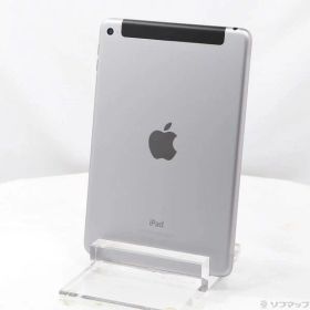 【中古】Apple(アップル) iPad mini 4 128GB スペースグレイ MK762J／A SoftBank 【262-ud】
