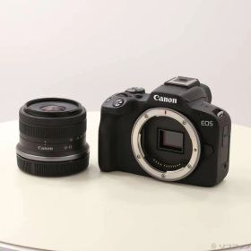 〔中古品〕 EOS R50 RF-S18-45 IS STM レンズキット ブラック【276】