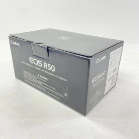 【尾張小牧店】 中古 CANON | キャノン デジタルカメラ ブラック EOS R50 C1915811C02192BA21251030004402 ミラーレス RFマウント 【405】