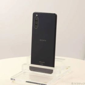 〔中古品〕 Xperia 10 III 128GB ブラック SO-52B docomoロック解除SIMフリー【297】