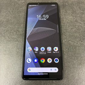 SIＭロック解除済★Xperia 10 III ブラック SOG04