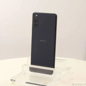 〔中古品〕 Xperia 10 III 128GB ブラック SOG04 auロック解除SIMフリー【297】