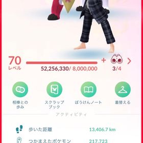 最強引退垢 個体値MAX1021体 レイドパス488枚 | ポケモンGOのアカウントデータ、RMTの販売・買取一覧